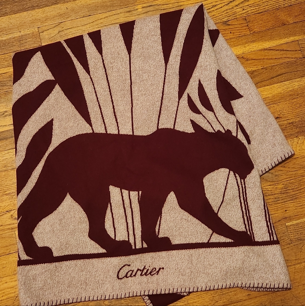 Cartier Panthere Blanket